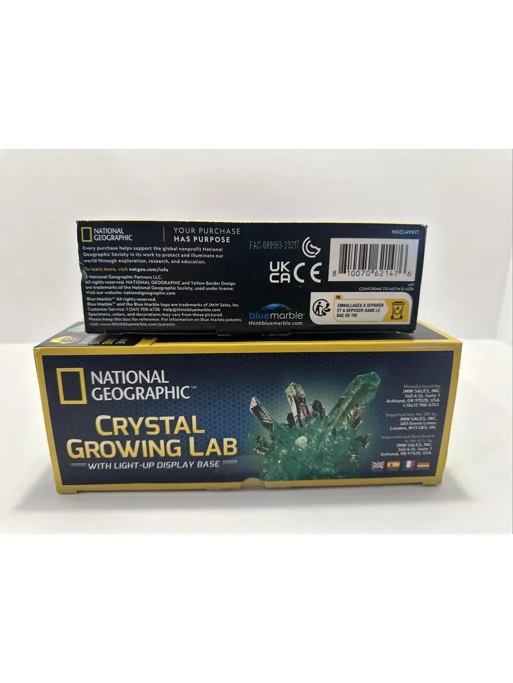 National Geographic Crystal Growing & Pottery stem crafts **New In Box**